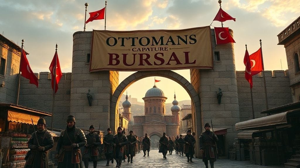 Ottomans Capture Bursa, Bursa, Anatolia | 1326