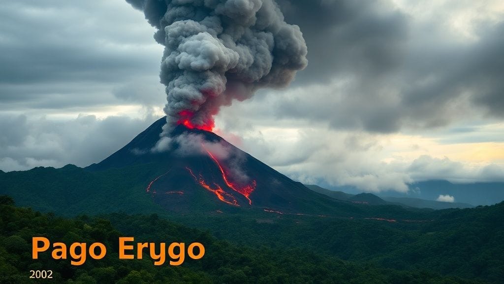 Pago Eruption, New Britain, Papua New Guinea | 2002