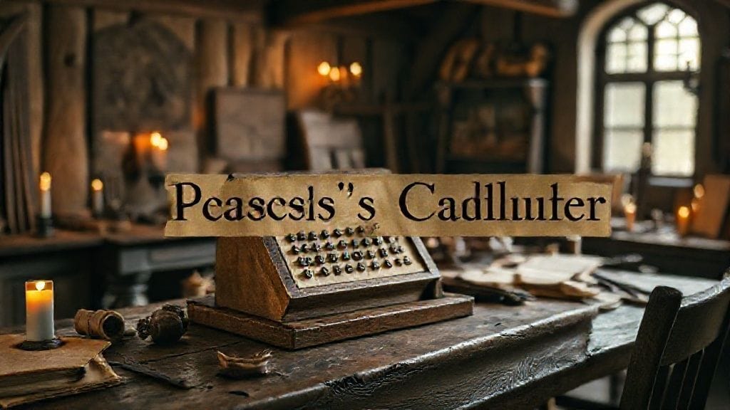 Pascal’s Calculator Demonstrated, Rouen, France | 1642