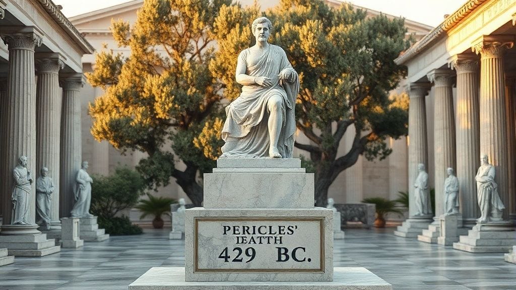 Pericles — Death, Athens, Greece | 429