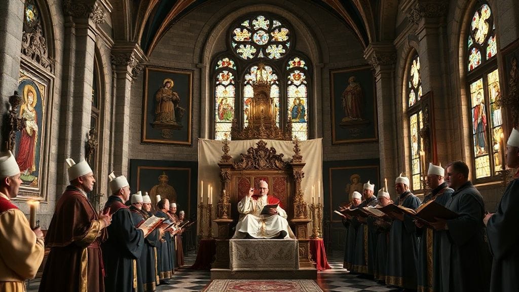 Pope John VIII Authorizes Moravian Liturgy, Rome, Italy | 880