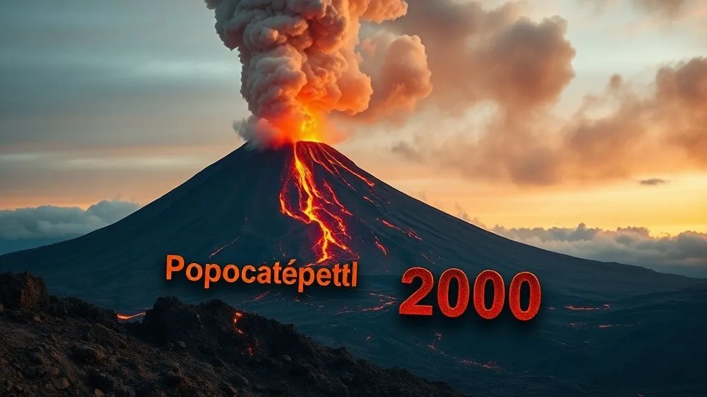 Popocatépetl Eruption, Mexico | 2000-12 2 Popocatépetl Eruption, Mexico | 2000-12