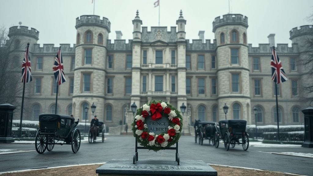 Prince Albert — Death, Windsor, UK | 1861-12-14