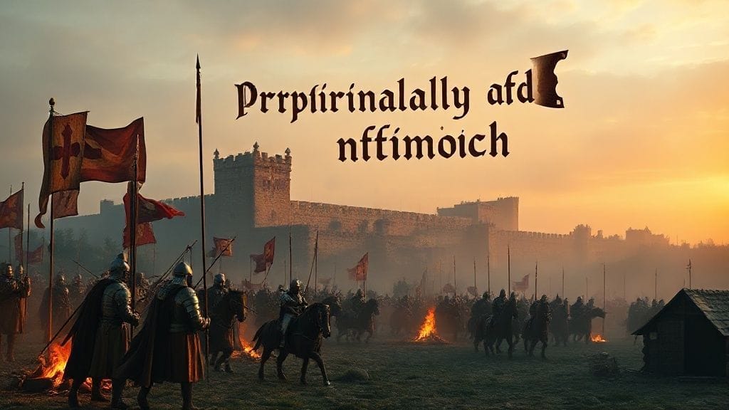 Principality of Antioch Proclaimed, Antioch, Syria | 1098