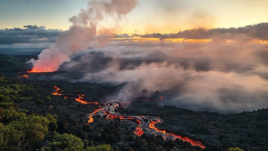 Puʻu ʻŌʻō (Kīlauea) Eruption, Hawaiʻi, USA | 1983–2018
