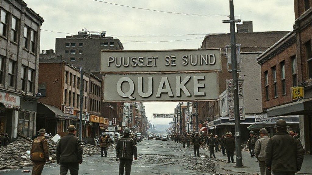 Puget Sound Earthquake, Washington, USA | 1965-04-29