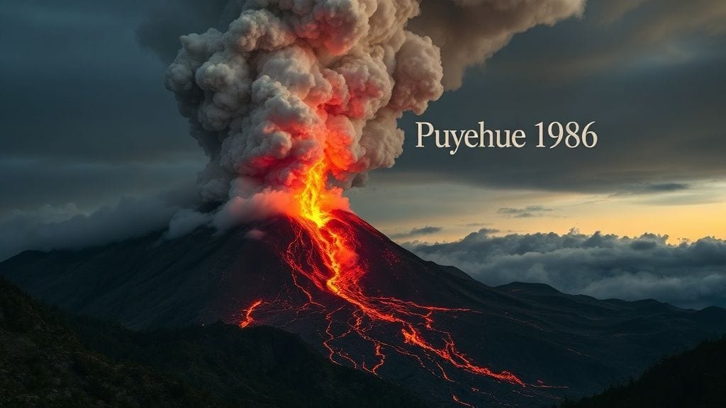 Puyehue–Cordón Caulle Eruption, Chile | 1960