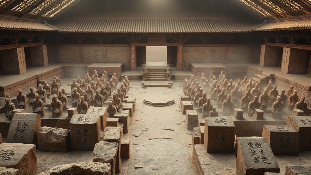 Qin Shi Huang — Death, Shaqiu (Hebei), China | 210