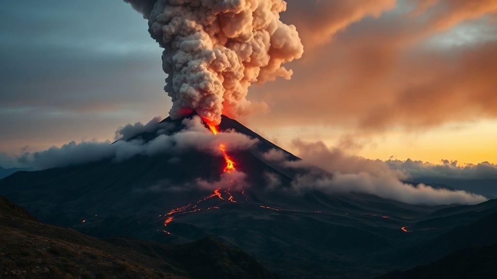 Quizapu (Cerro Azul) Eruption, Maule, Chile | 1932