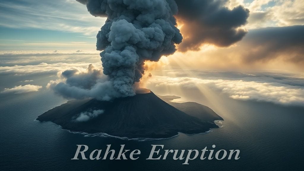 Raikoke Eruption, Kuril Islands, Russia | 2019-06