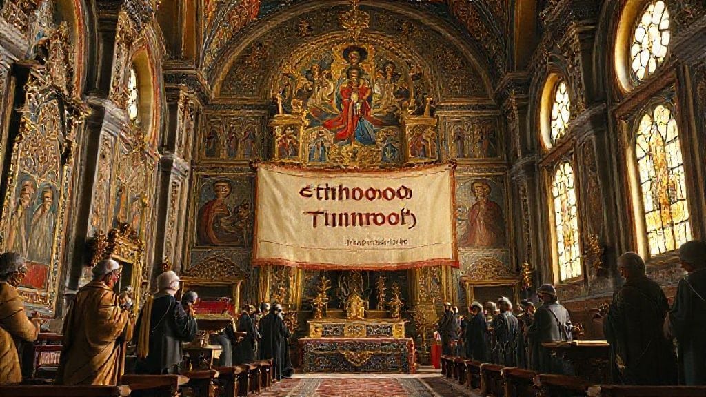 Restoration of Icons under Empress Theodora (Triumph of Orthodoxy), Constantinople | 843