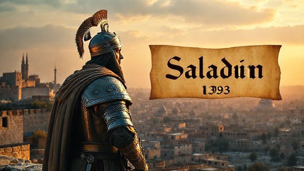 Saladin — Death, Damascus, Syria | 1193-03-04 2 Saladin — Death, Damascus, Syria | 1193-03-04