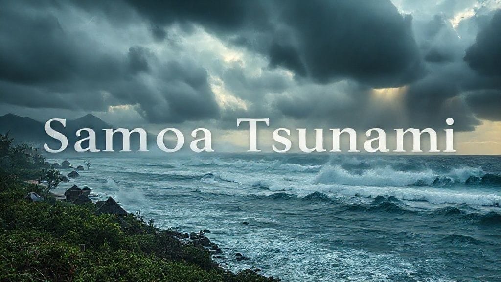 Samoa Islands Tsunami, South Pacific | 2009-09-29