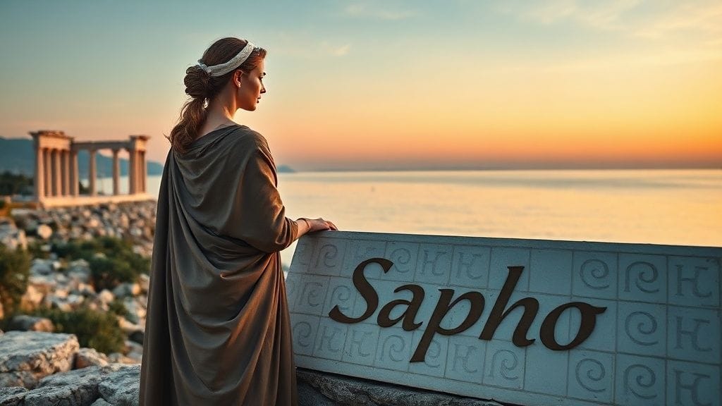 Sappho — Death, Lesbos, Greece | c.570 4 Sappho — Death, Lesbos, Greece | c.570