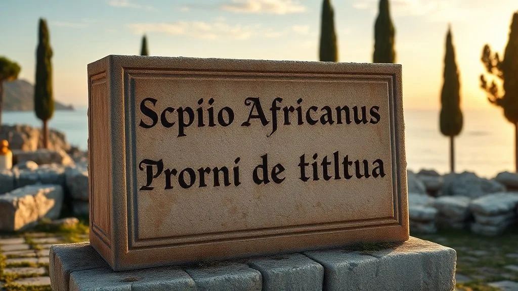 Scipio Africanus — Death, Liternum, Italy | c.183 2 Scipio Africanus — Death, Liternum, Italy | c.183