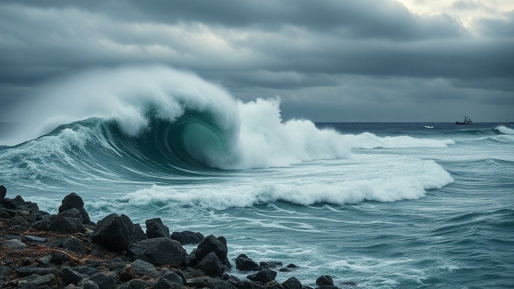 Sea of Okhotsk Tsunami, Northwest Pacific | 1963-10-13