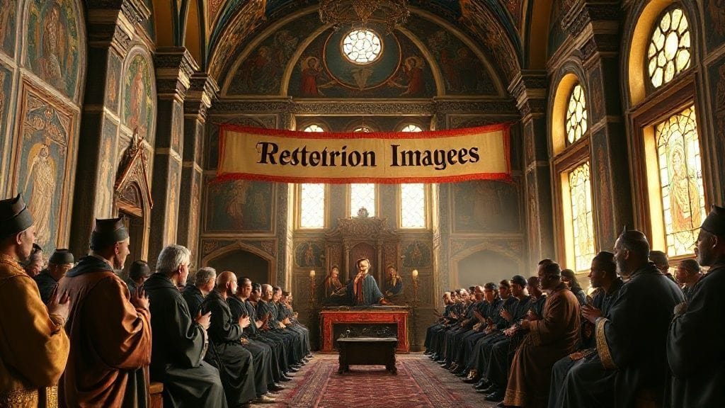 Second Council of Nicaea Restores Images, Nicaea, Bithynia | 787