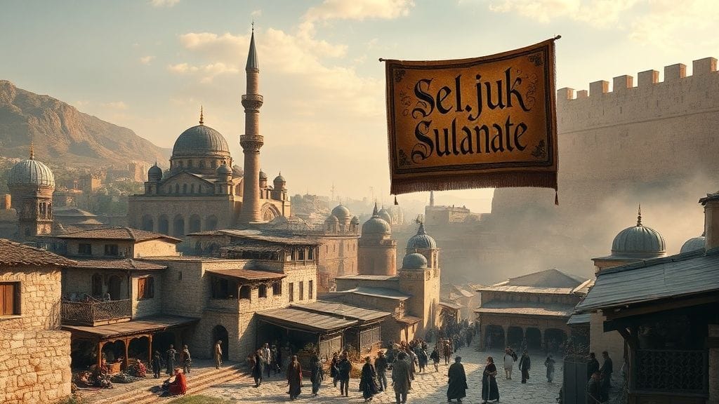 Seljuk Sultanate of Rum Established, Nicaea–Iconium, Anatolia | 1070s–1080s