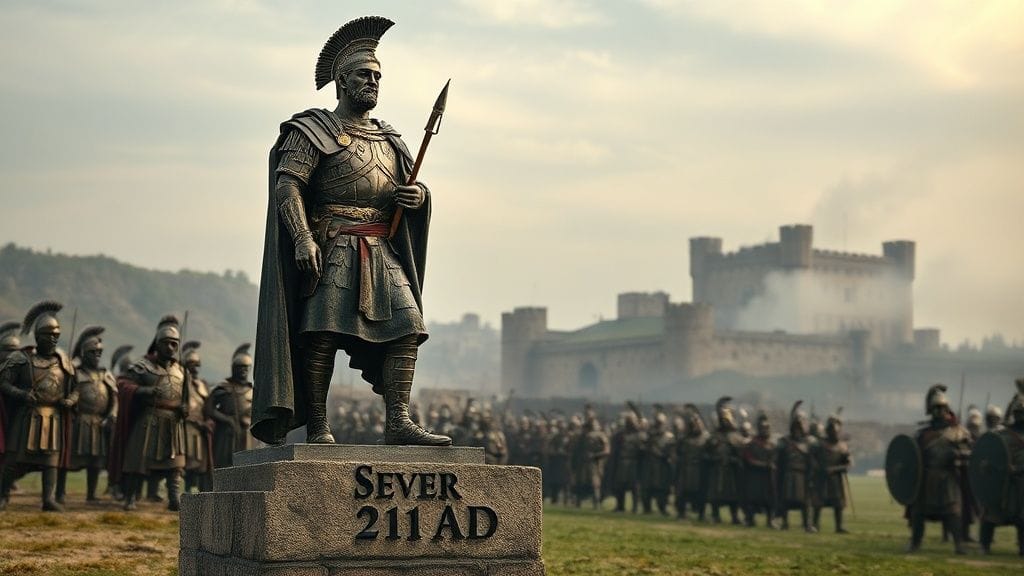 Septimius Severus — Death, Eboracum (York), Britain | 211-02-04