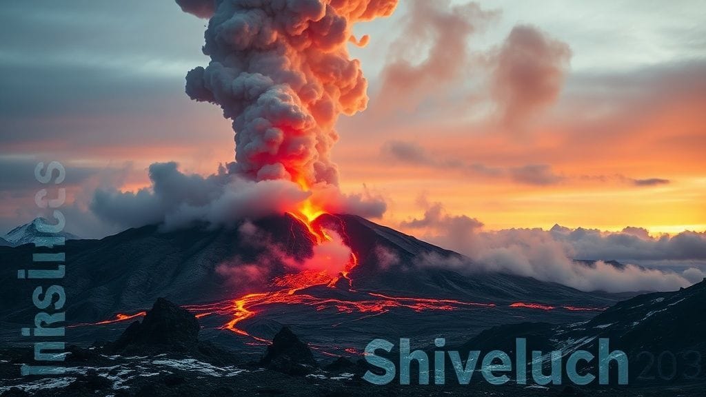 Shiveluch Eruption, Kamchatka, Russia | 2023-04