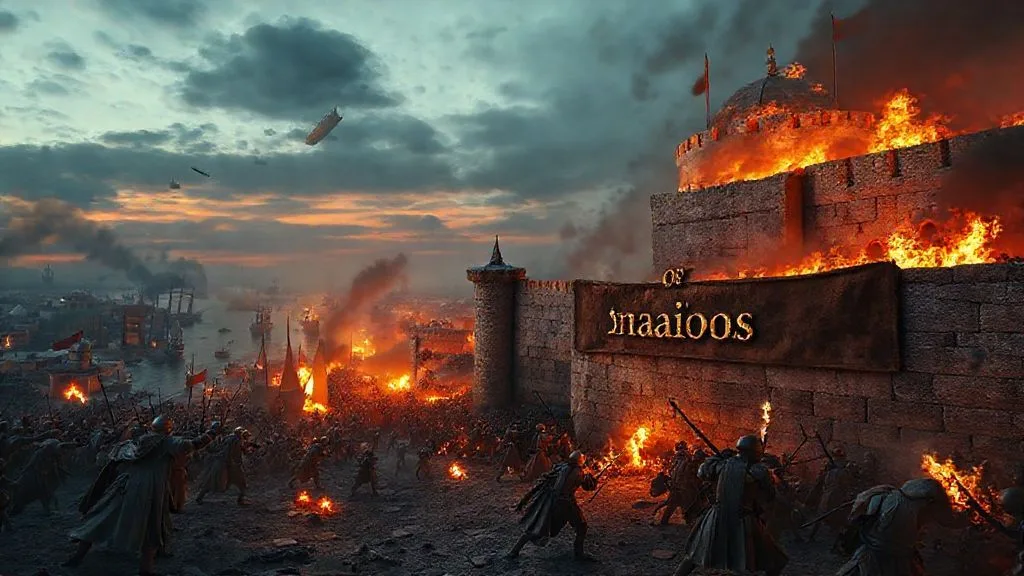 Siege of Constantinople (First Arab Siege), Constantinople | 674–678