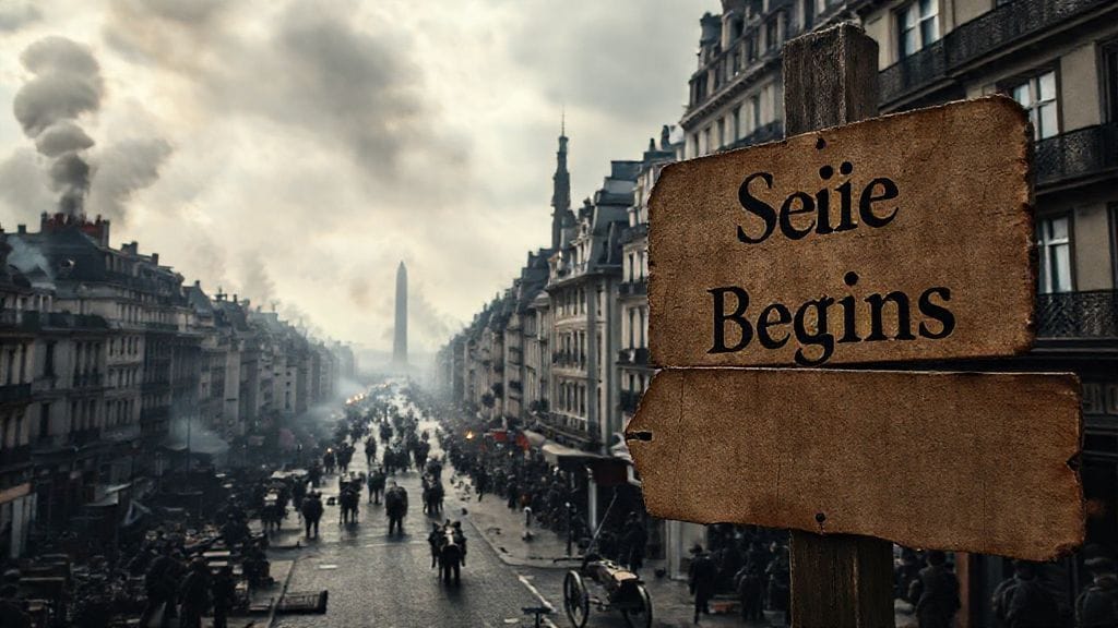 Siege of Paris Begins, Paris, France | 1870-09-19