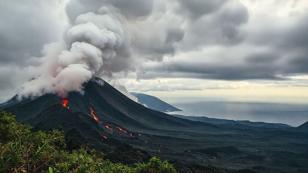 Sierra Negra Eruption, Galápagos, Ecuador | 2018-06