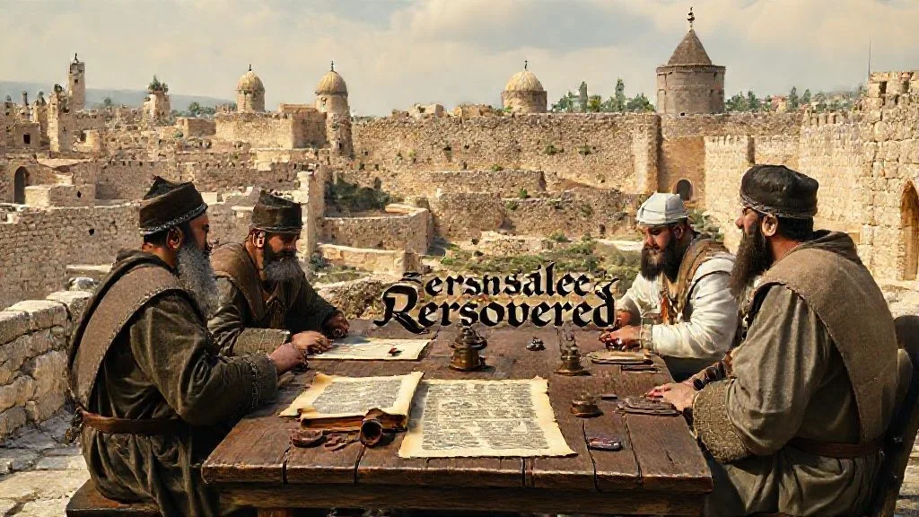 Sixth Crusade Diplomacy Recovers Jerusalem, Jerusalem, Levant | 1229-02-18