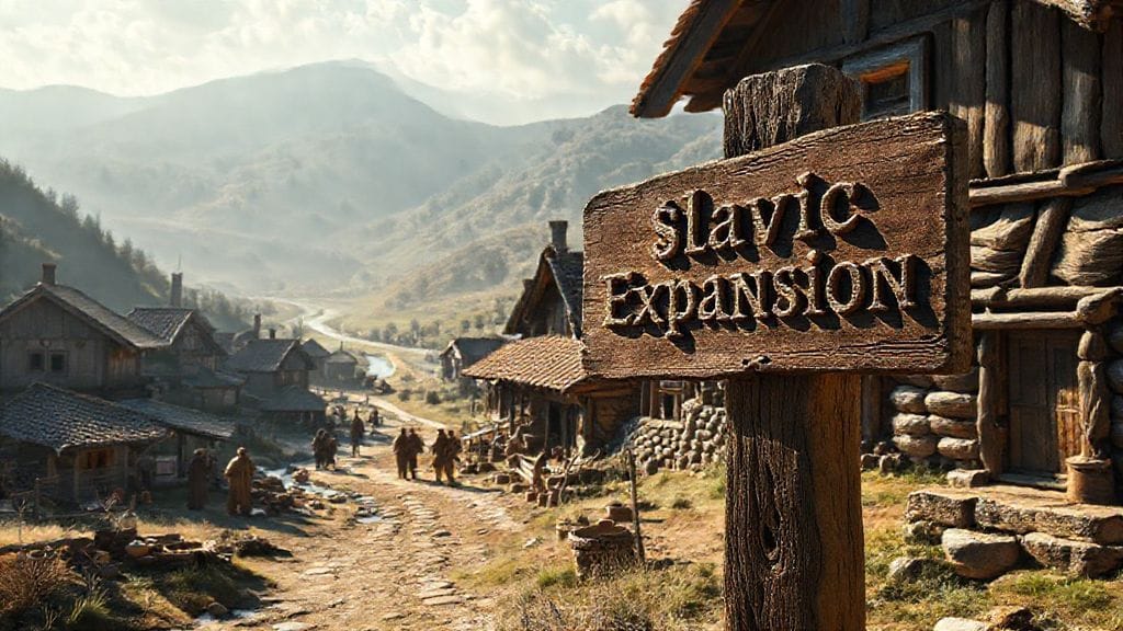 Slavic Settlements Expand in the Balkans, Moesia & Macedonia | late 6th c.