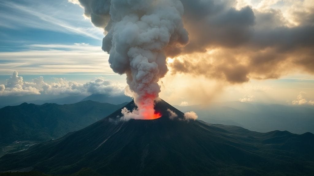 Soputan Eruption, North Sulawesi, Indonesia | 2008-10