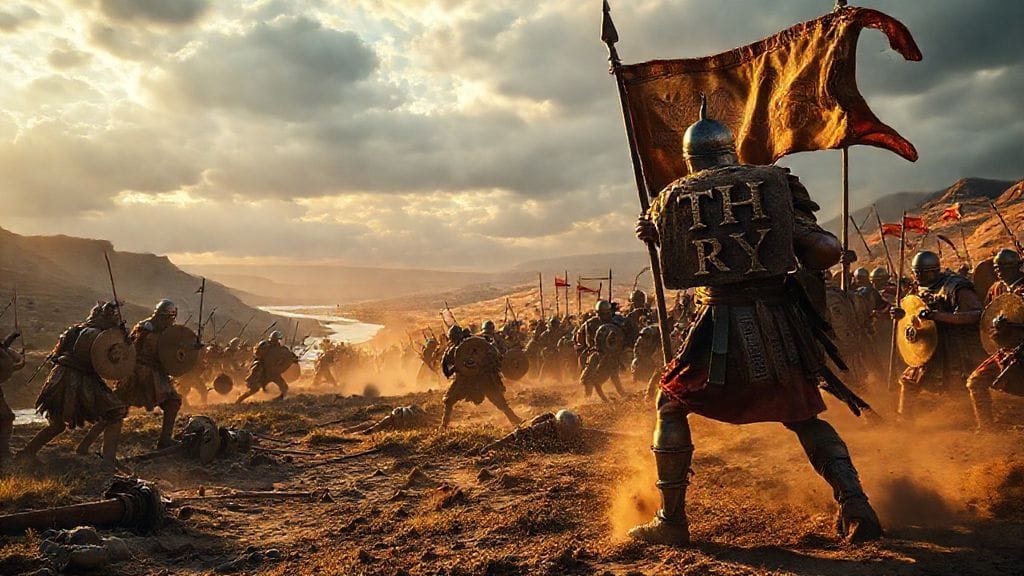 Suebi Defeated by Visigoths at River Órbigo, near Astorga, Hispania | 456