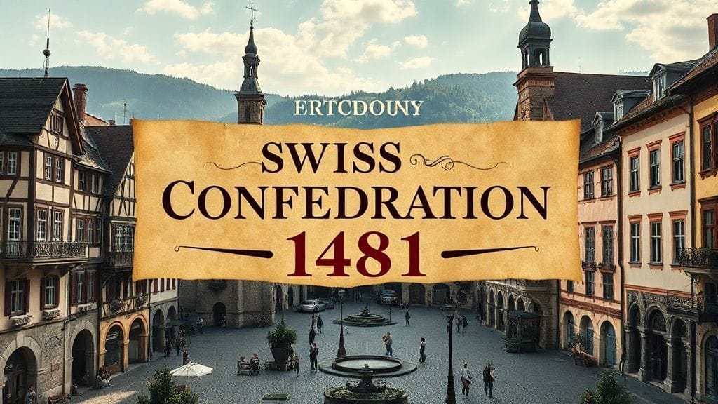 Swiss Confederation Expands with Fribourg & Solothurn, Fribourg/Solothurn, Switzerland | 1481