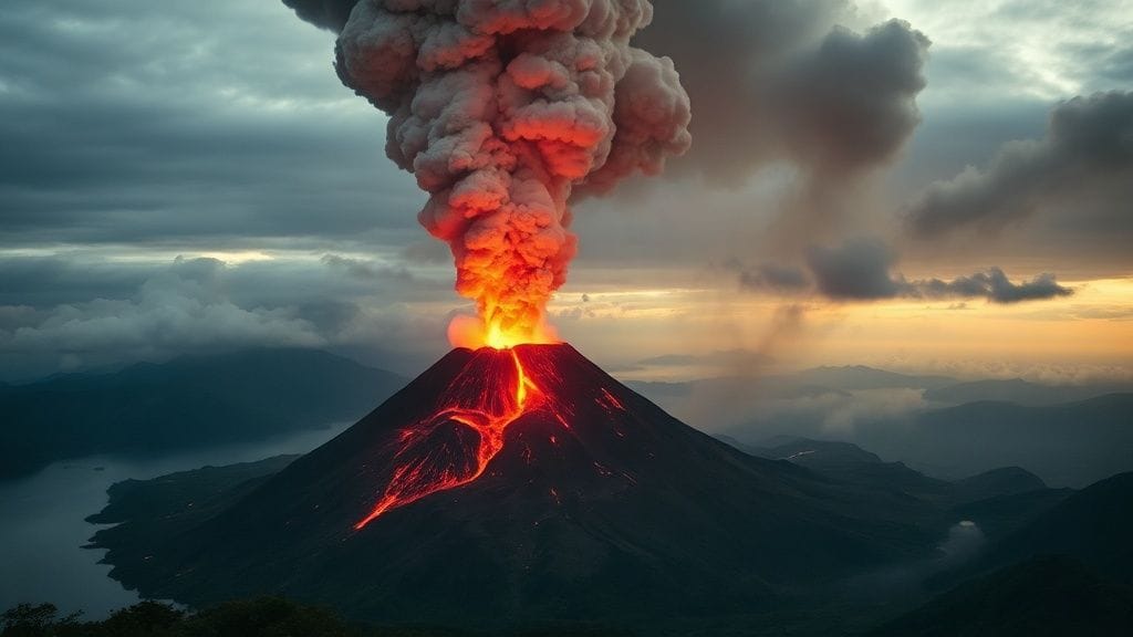 Taal Eruption, Luzon, Philippines | 1911-01