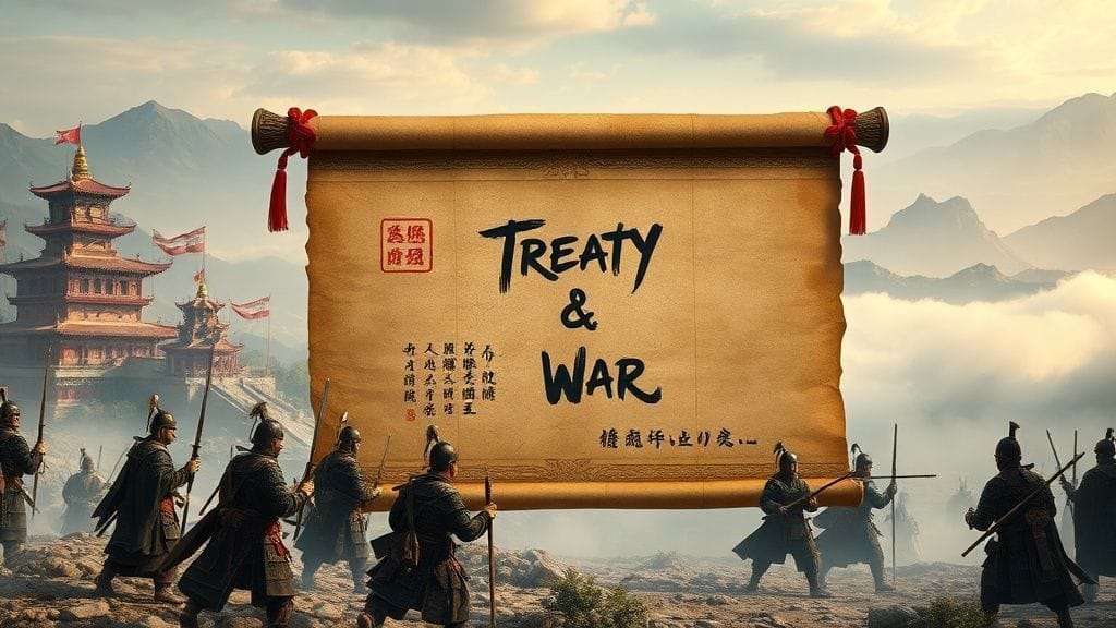 Tang–Tibetan Treaties Alternate with War, Lhasa–Chang’an | late 8th c.