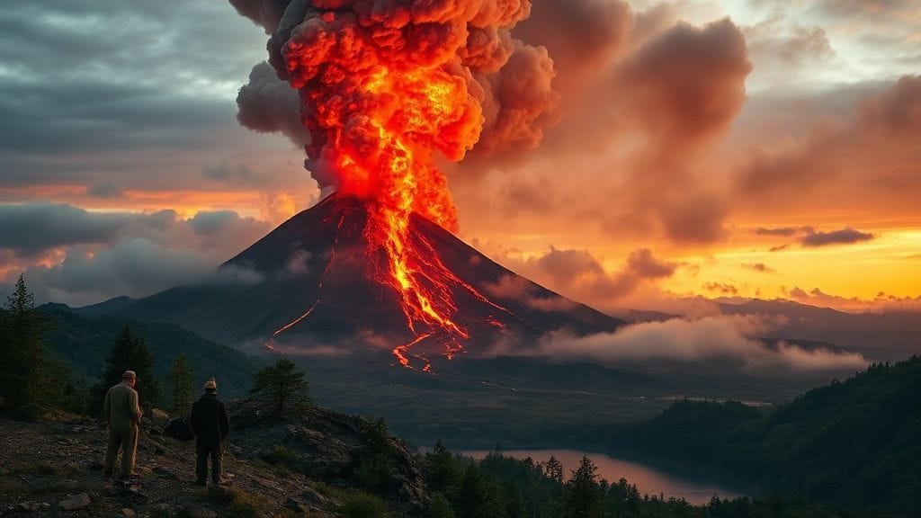 Tarawera Eruption, North Island, New Zealand | 1886-06-10