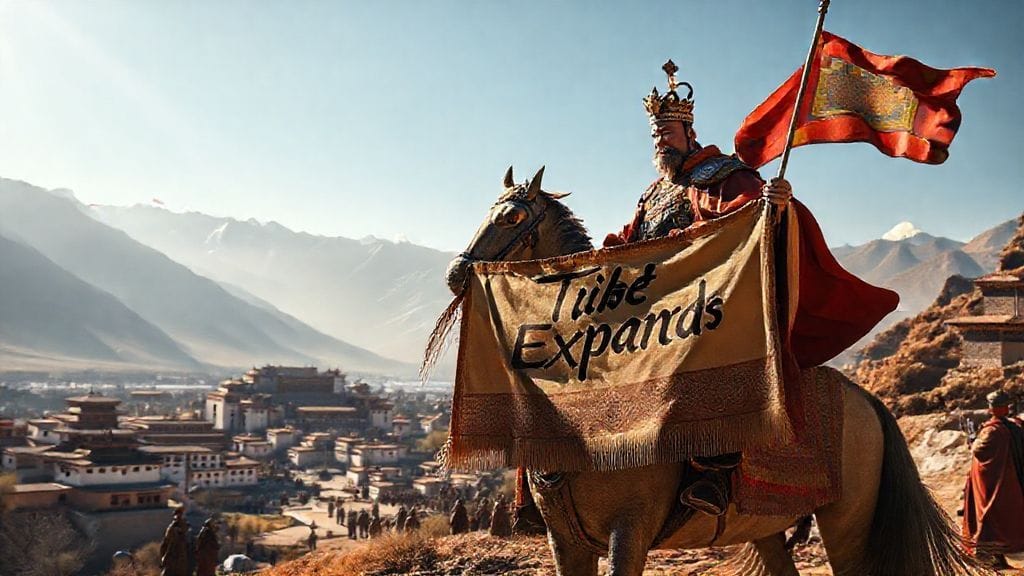 Tibet Expands under Songtsen Gampo, Lhasa, Tibet | 630s