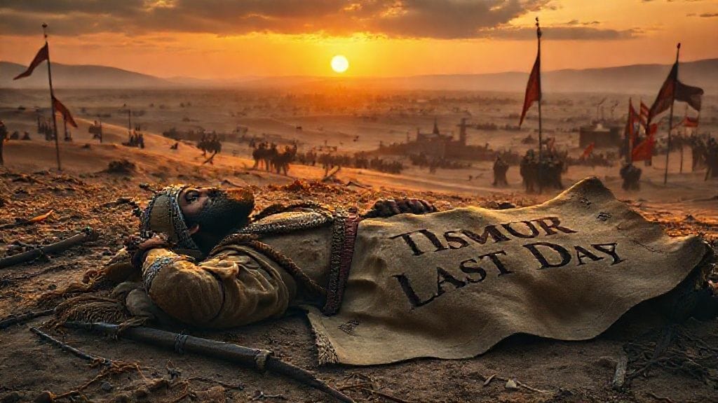 Timur (Tamerlane) — Death, Otrar (near Shymkent) | 1405-02-18