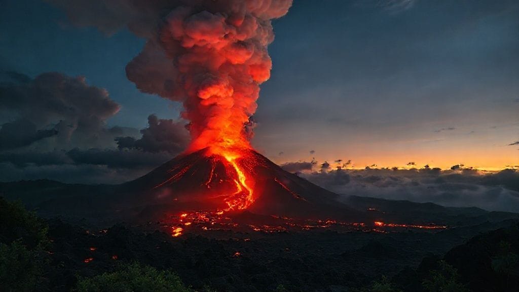 Tinakula Eruption, Solomon Islands | 2017