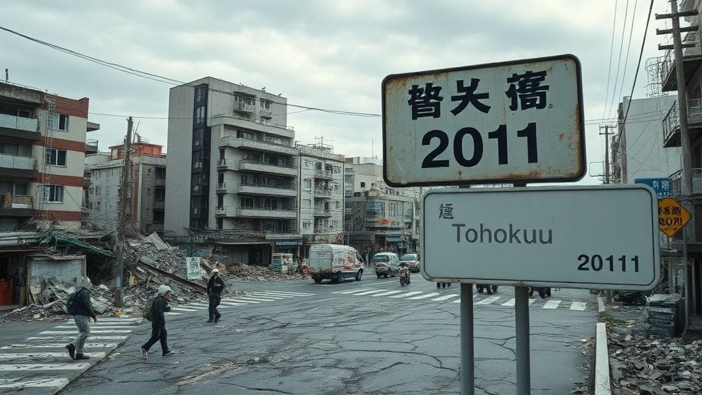 Tohoku Earthquake, Honshu, Japan | 2011-03-11