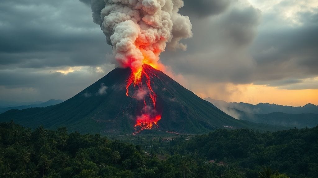 Tondano (Mahawu) Eruption, Sulawesi, Indonesia | 1789
