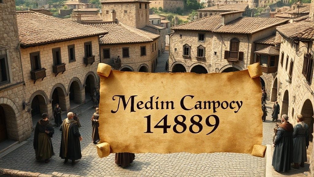 Treaty of Medina del Campo Shapes Anglo–Spanish Ties, Medina del Campo, Castile | 1489
