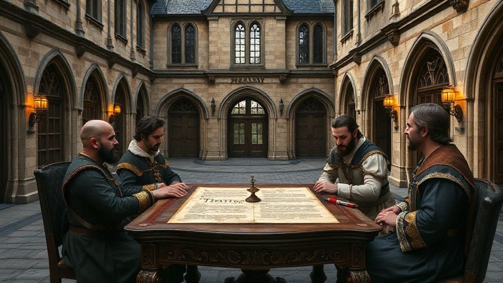 Treaty of Paris Ends Capetian–Plantagenet Conflicts (first), Paris, France | 1259-12-04