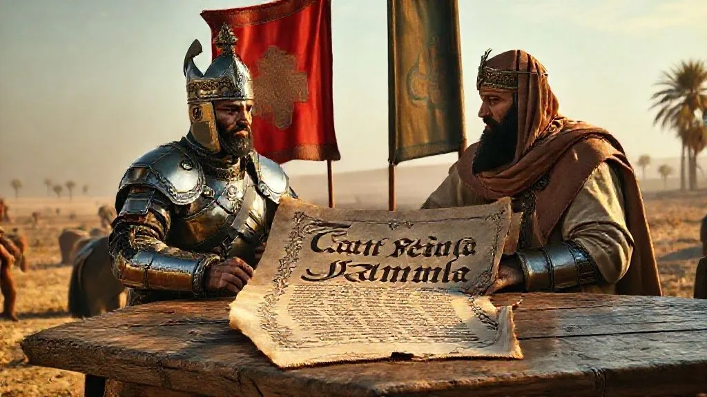 Treaty of Ramla Between Richard I and Saladin, Ramla, Levant | 1192-09-02