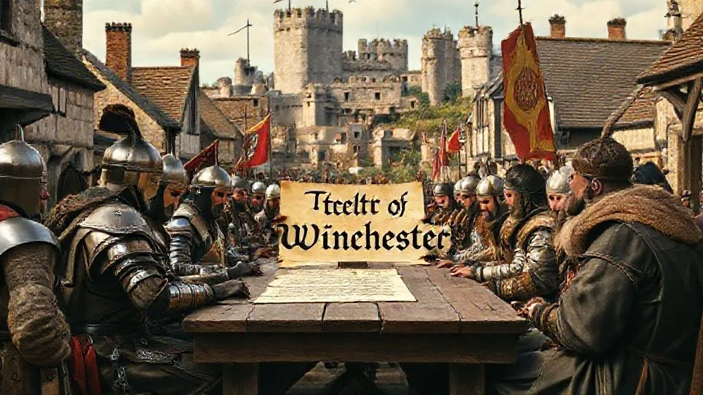 Treaty of Winchester Ends The Anarchy, Winchester, England | 1153