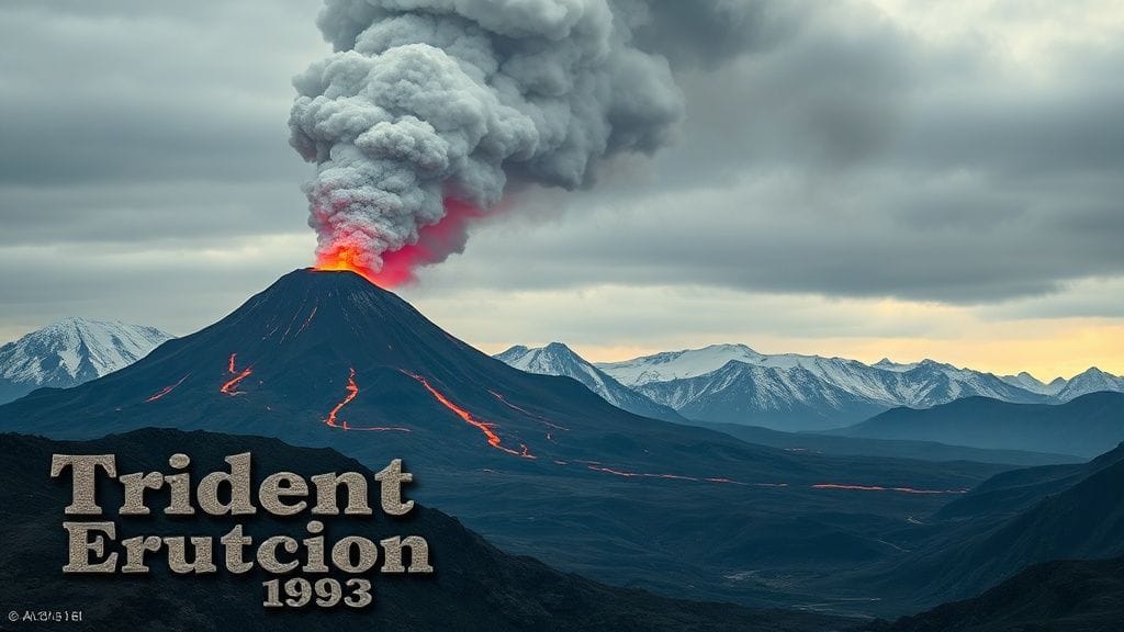 Trident Eruption, Alaska, USA | 1953
