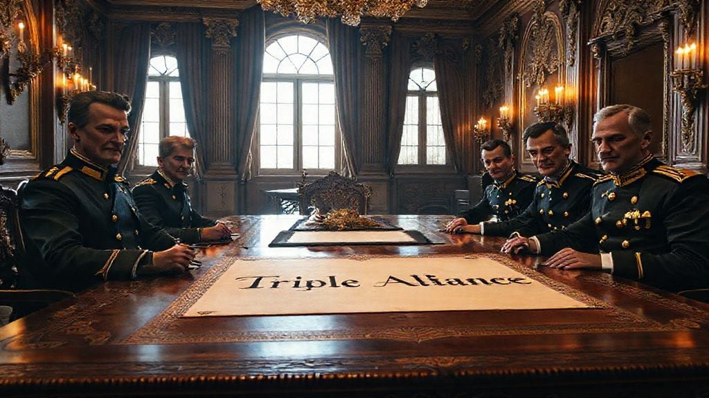 Triple Alliance Signed, Vienna, Austria-Hungary | 1882-05-20
