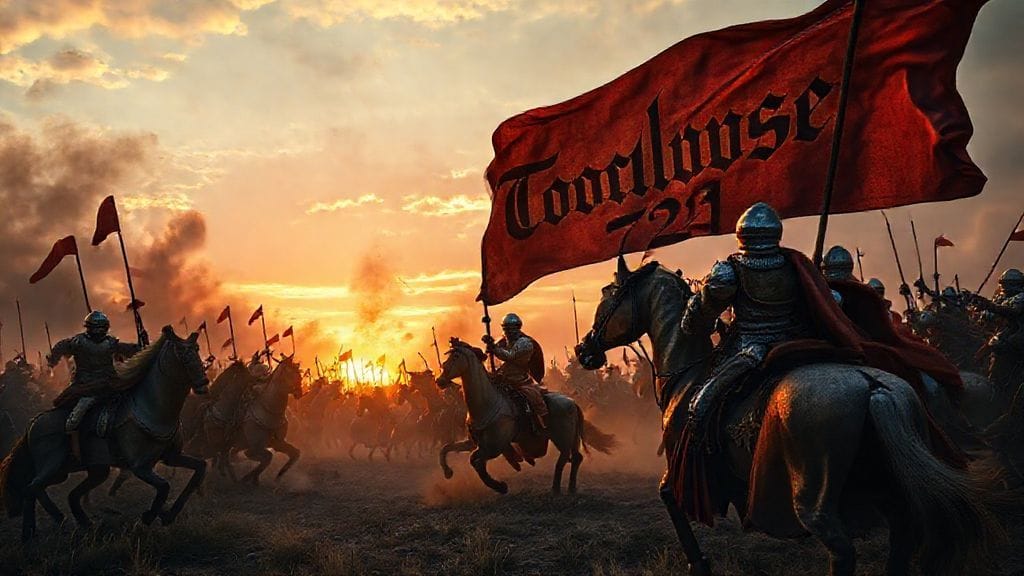 Umayyad Advance into Gaul Checked at Toulouse, Toulouse, Aquitaine | 721