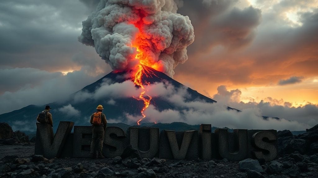 Vesuvius Eruption, Campania, Italy | 1944