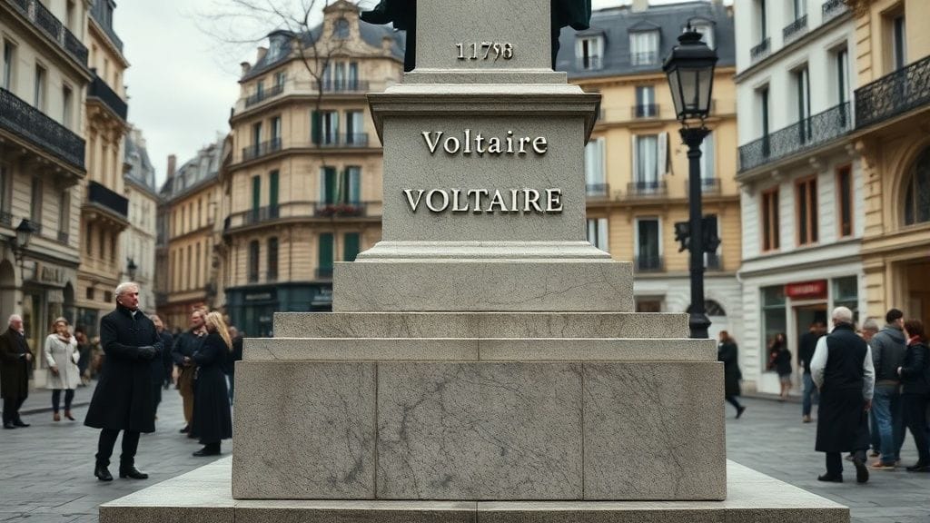 Voltaire — Death, Paris, France | 1778-05-30