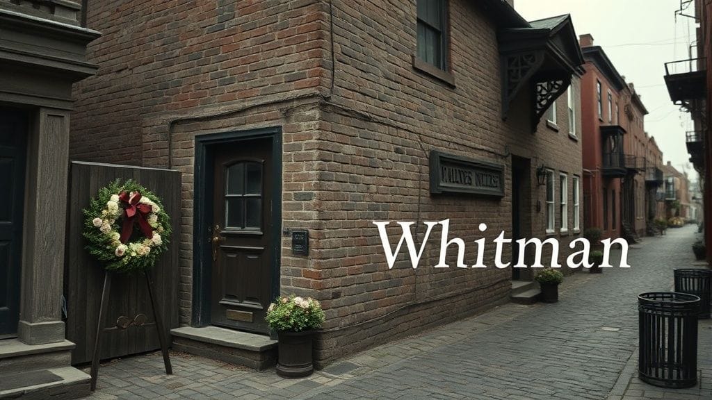 Walt Whitman — Death, Camden, USA | 1892-03-26